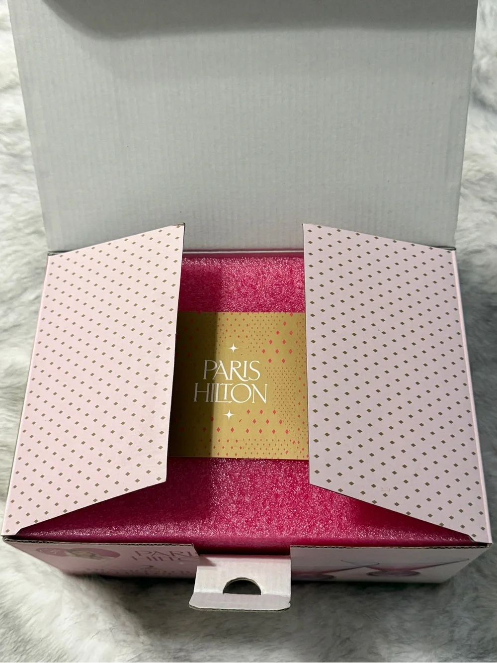 Paris Hilton Martini Glass Set with Iconic Gem Base